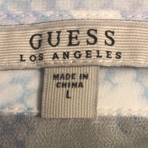 Guess woman sheers long sleeve blouse - Picture 4 of 10